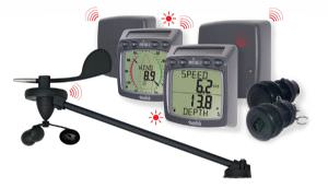 Raymarine T104 Micronet  Wireless Speed, Depth, Wind and NMEA System (click for enlarged image)